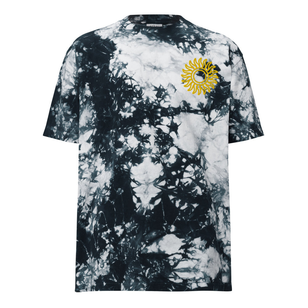 Sunshine Embroidered Oversized Tie Dye TShirt — https://ascensionemporium.net